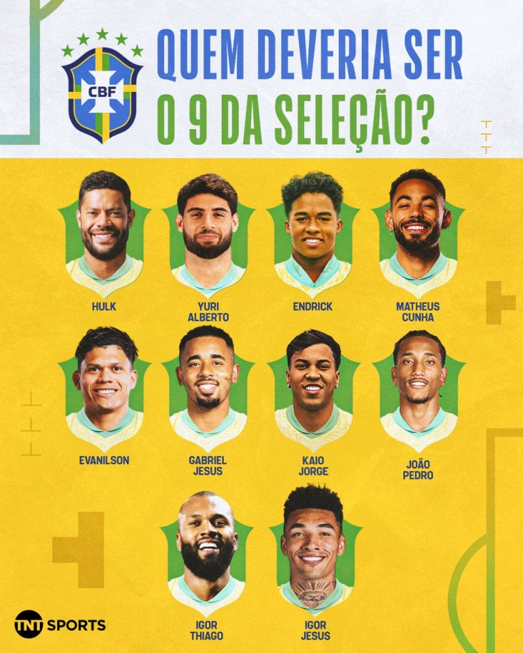 世界杯客户端安装指南-谁会入选世界杯阵容?TNT列巴西9号位:恩德里克、库尼亚在列